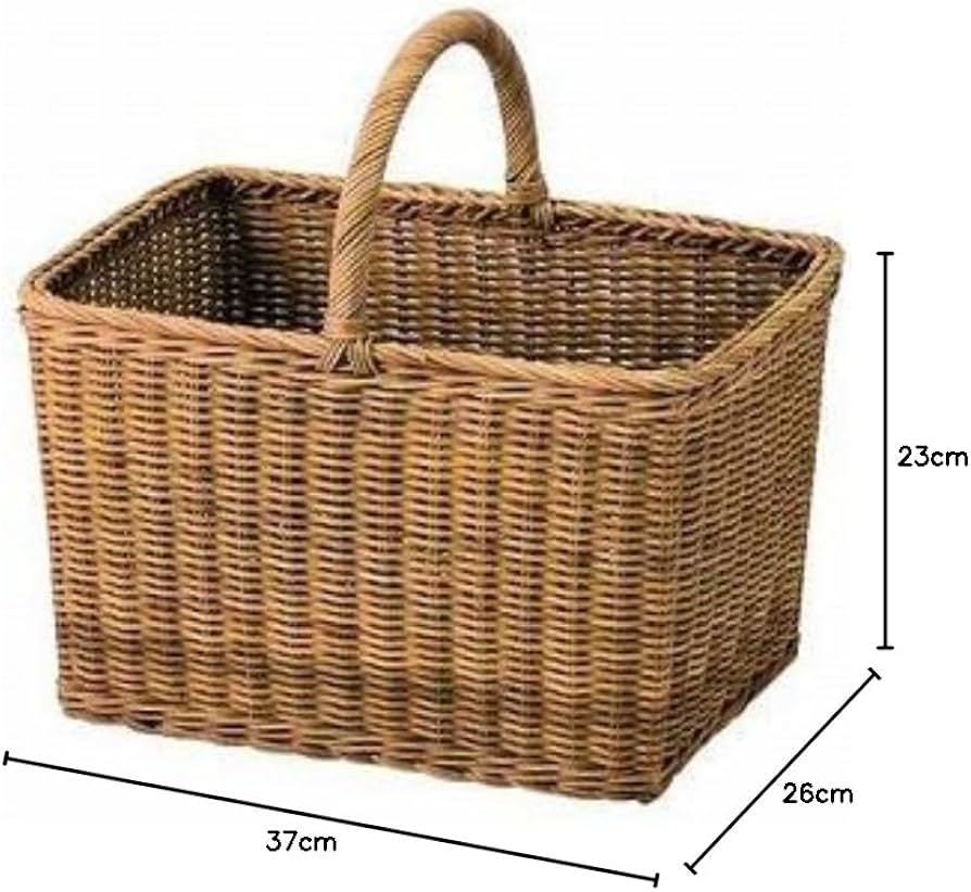 ハンドメイド☆バスケット バッグのような愛らしさ × もみの木のぬくもり | Snokka Wide Basket